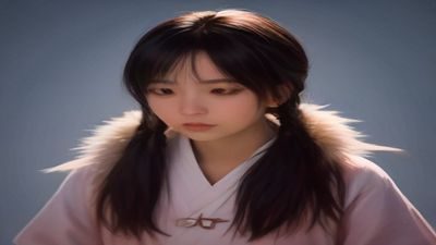 产后体型恢复韵律操教程封面，教练展示腰背拉伸与核心激活动作，专业运动室环境